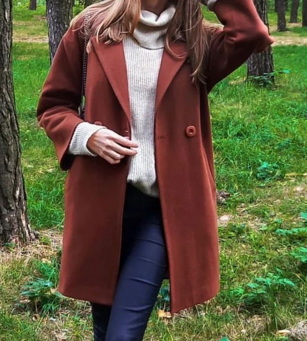 Пальто осіннє, кашемір