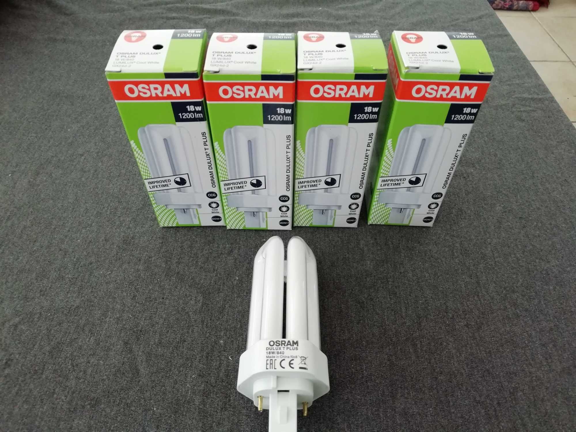 Lampadas Osram dulux T plus