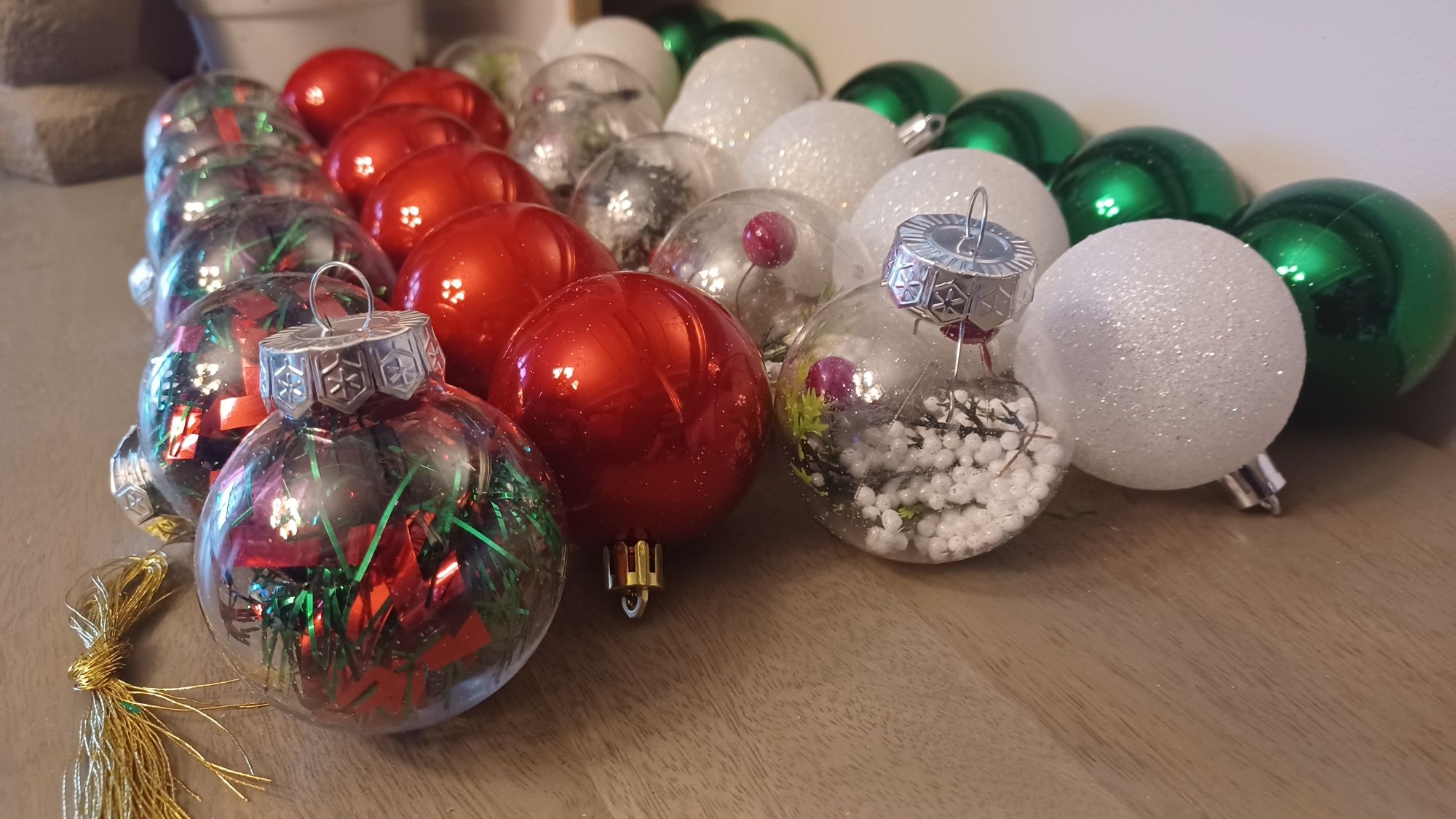 GIVBRO Bombki bożonarodzeniowe wiszące ozdoby wisząca na choinkę