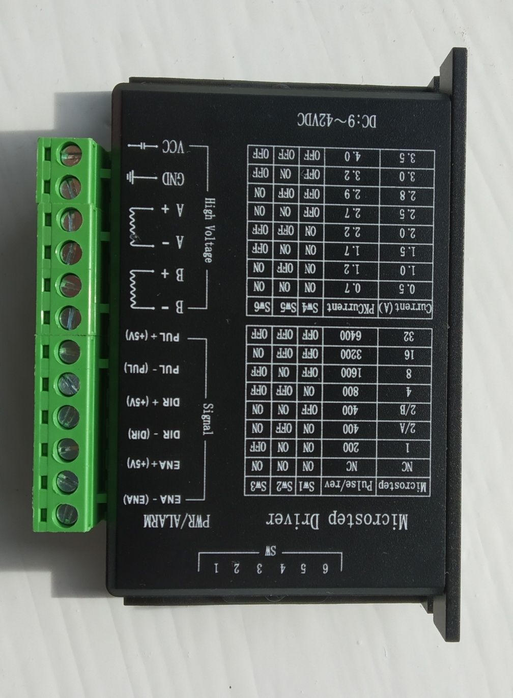 Драйвер шагового двигателя TB6600 4A 4401 8401