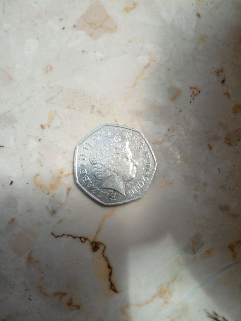 Moneta fifty pence