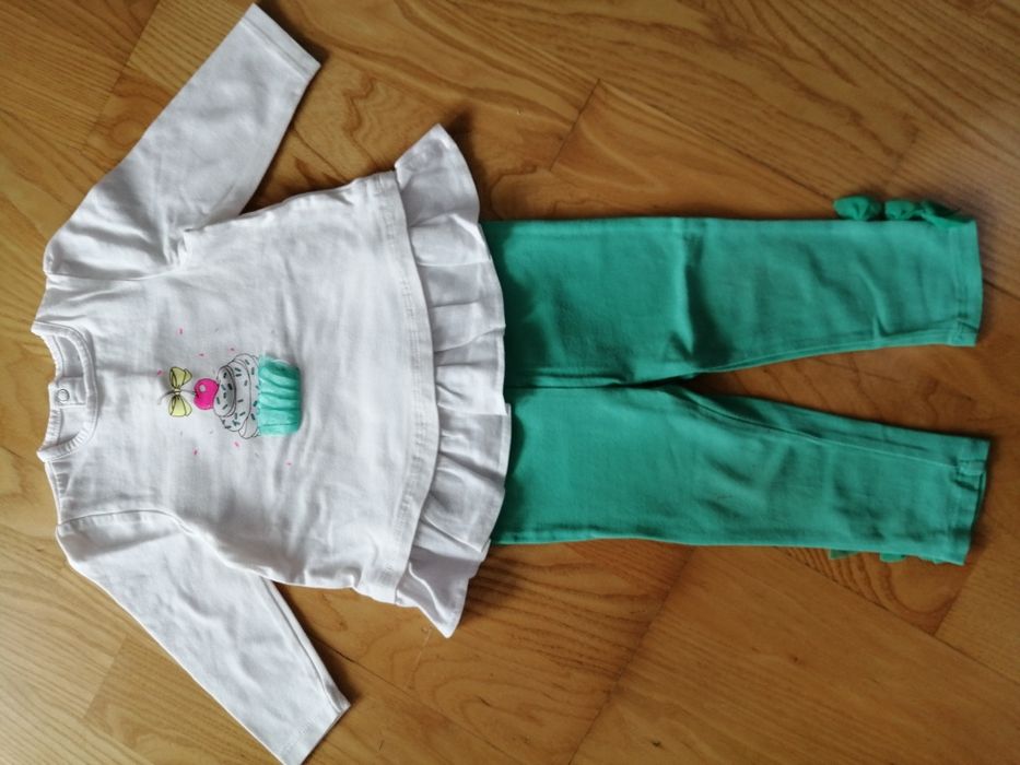 Ubranka dla dziewczynki r. 68-74