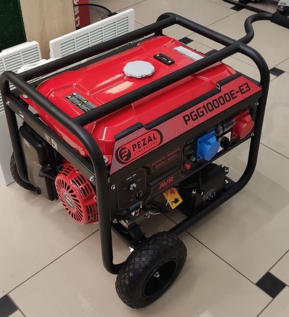 Генератор Pezal PGG10000E E3 | 8 кВт | Бензиновий | Електростарт | AVR