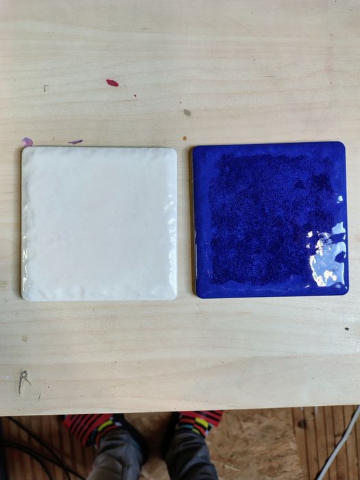 Płytki ścienne kobalt Sprzedam 11,5 x11.5