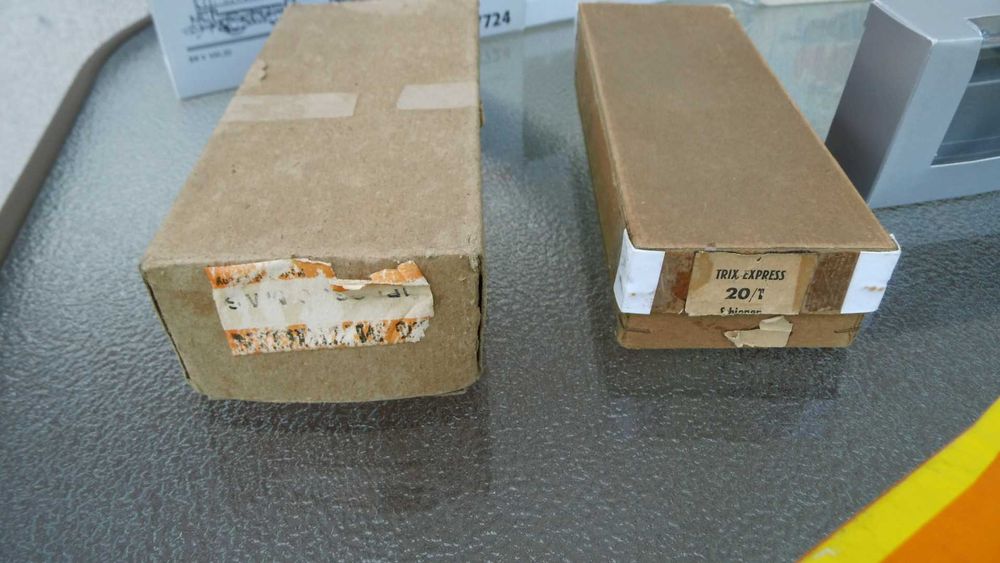 Marklin. Trix. Piko. Liliput. Zeuke. Pudełka do modeli kolejowych.