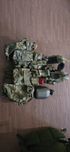 Colete simulação + cantil militar Airsoft