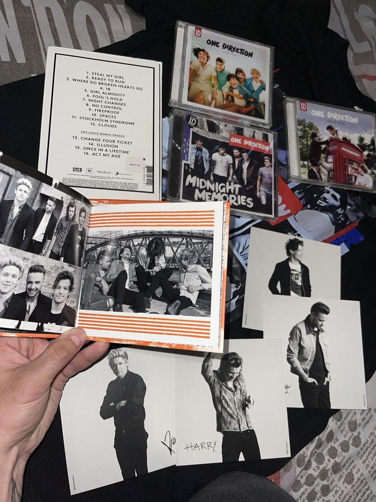 5 альбомів гурту One Direction, 1D, Harry Styles,