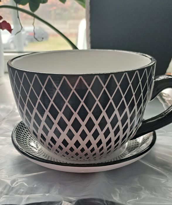 Osłonka doniczka filiżanka