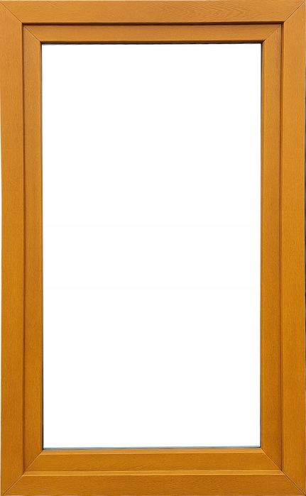 OKNO KacprzaK 80X140 OKNA PCV NOWE Złoty dąb RU Lider Okien OLX