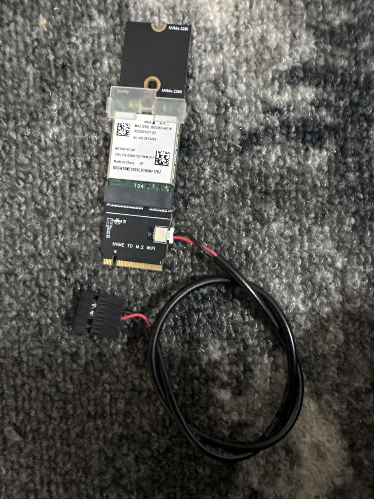 Wi-fi BT 5.0 модуль M.2 Realtek RTL8822CE AW-CB375NF