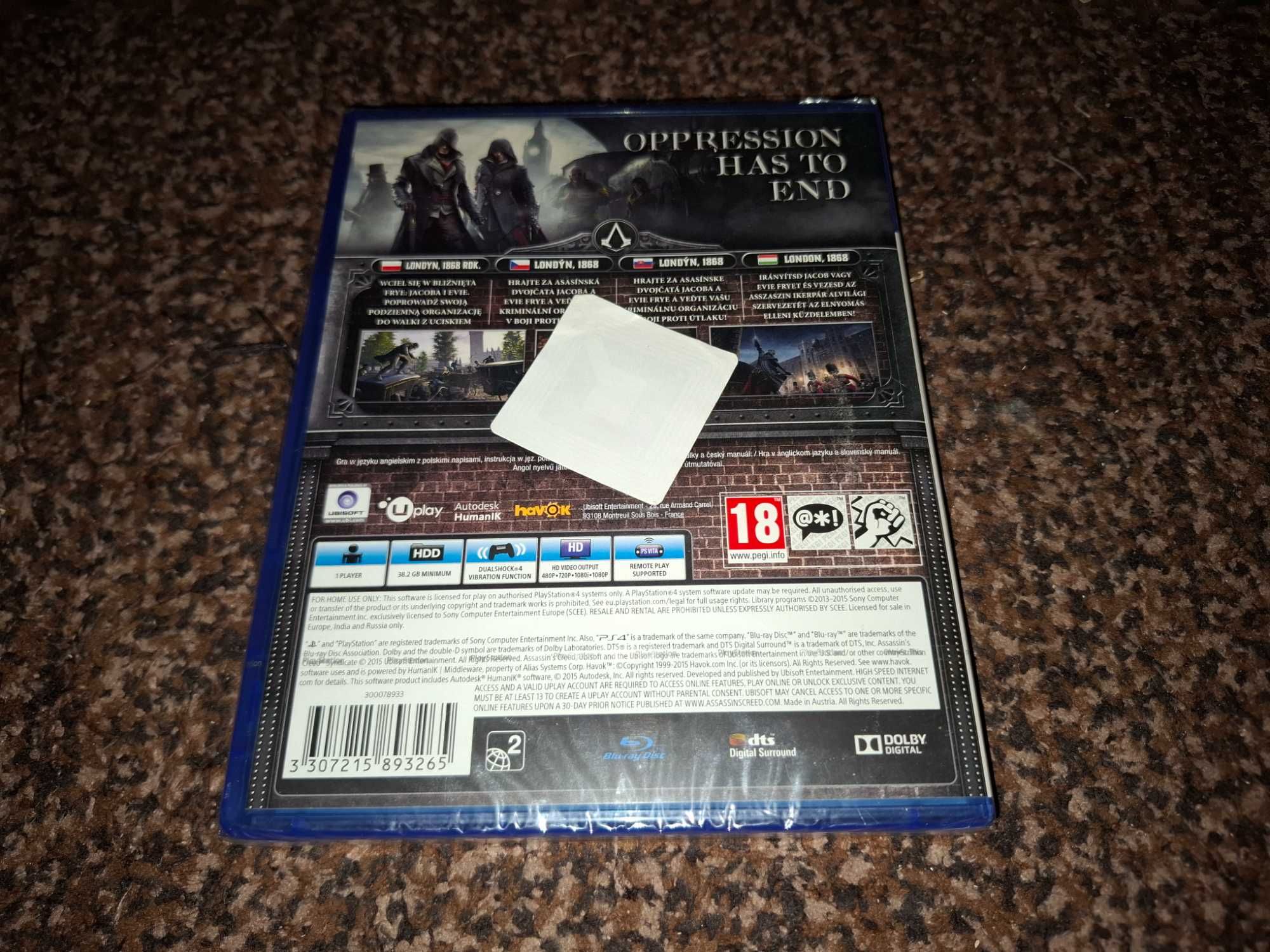 Assassin's Creed Syndicate PL [Nowa] Sony PS4