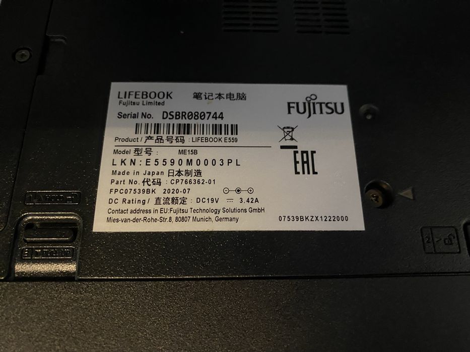Sprzedam laptop Fujitsu