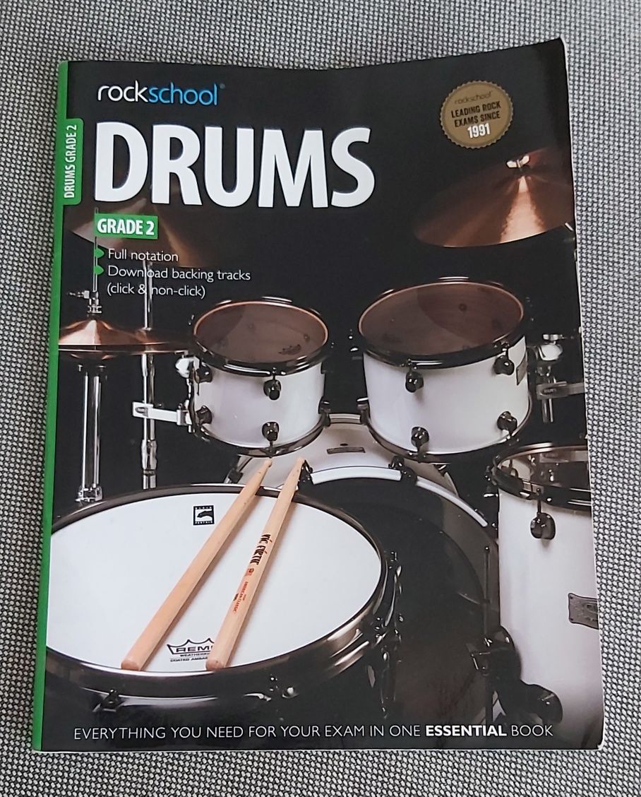 Livro Rockschool Grade 2 Drums (bateria)