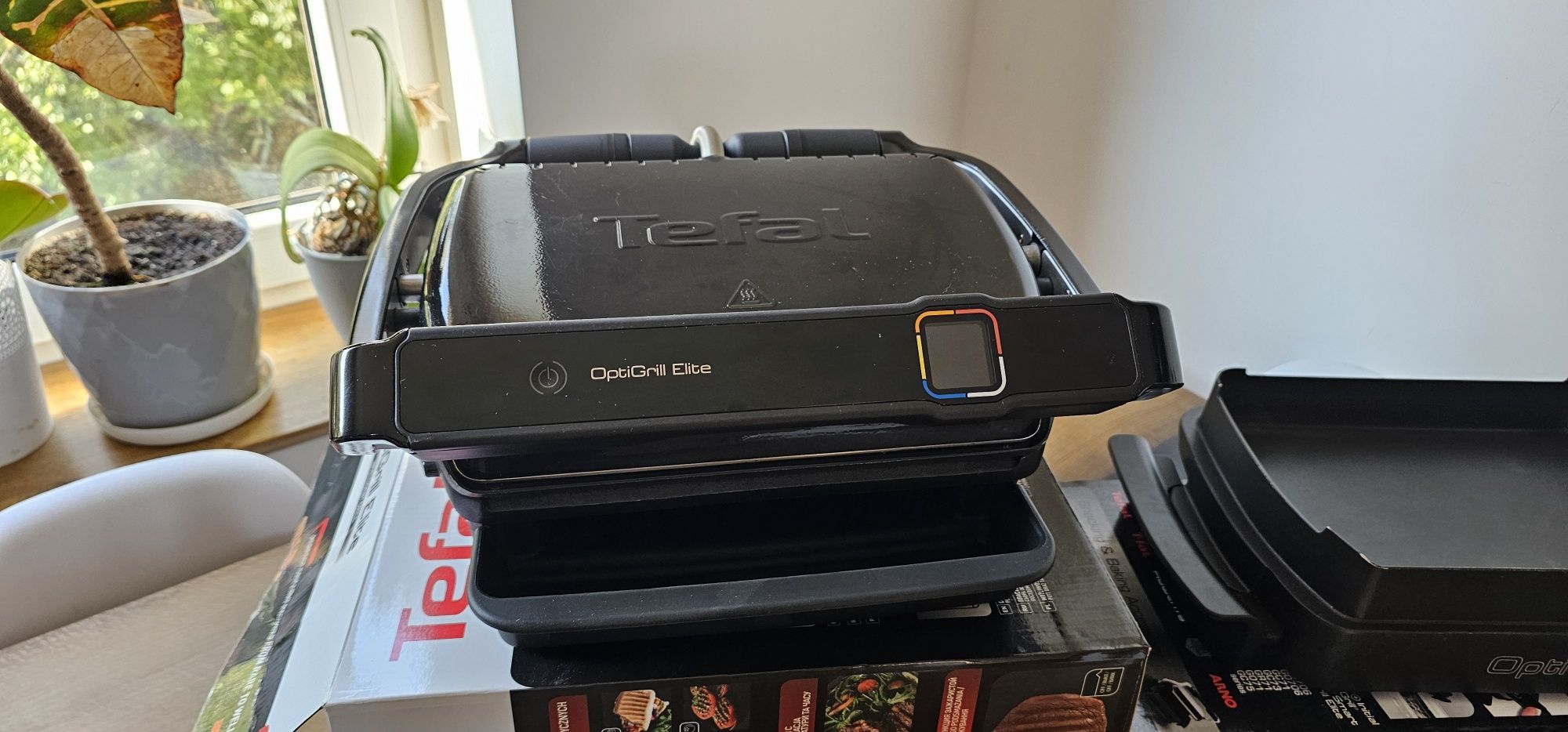 Tefal Optigrill Elite Czarny + Forma do pieczenia