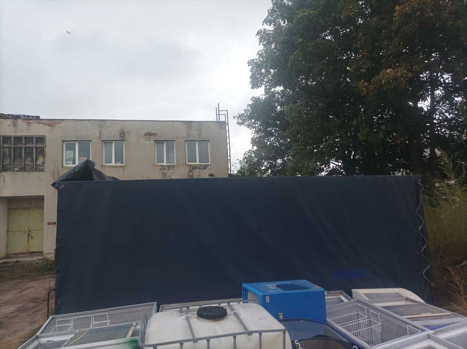 Будка тент задня бічка загрузка
