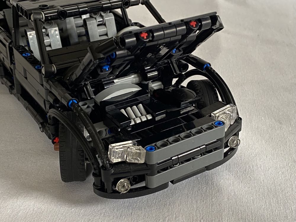 Volkswagen golf mk 6 z klocków Lego Technic własnej roboty