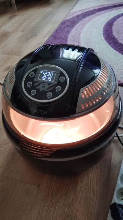 Frytkownica  beztłuszczowa do szaszłyki pieczenie  termoobieg zapieka