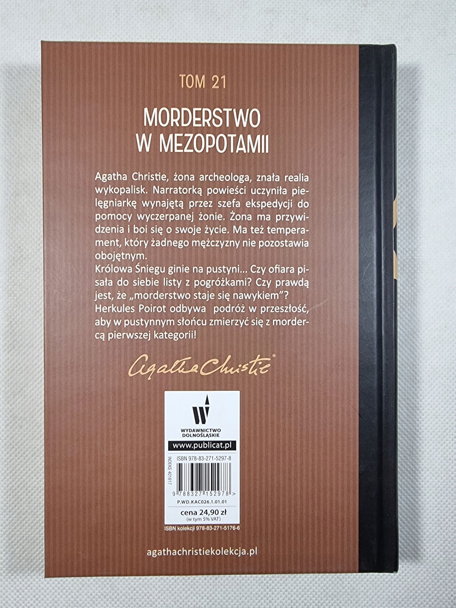 Morderstwo w Mezopotamii / Tom 21 / Agatha Christie