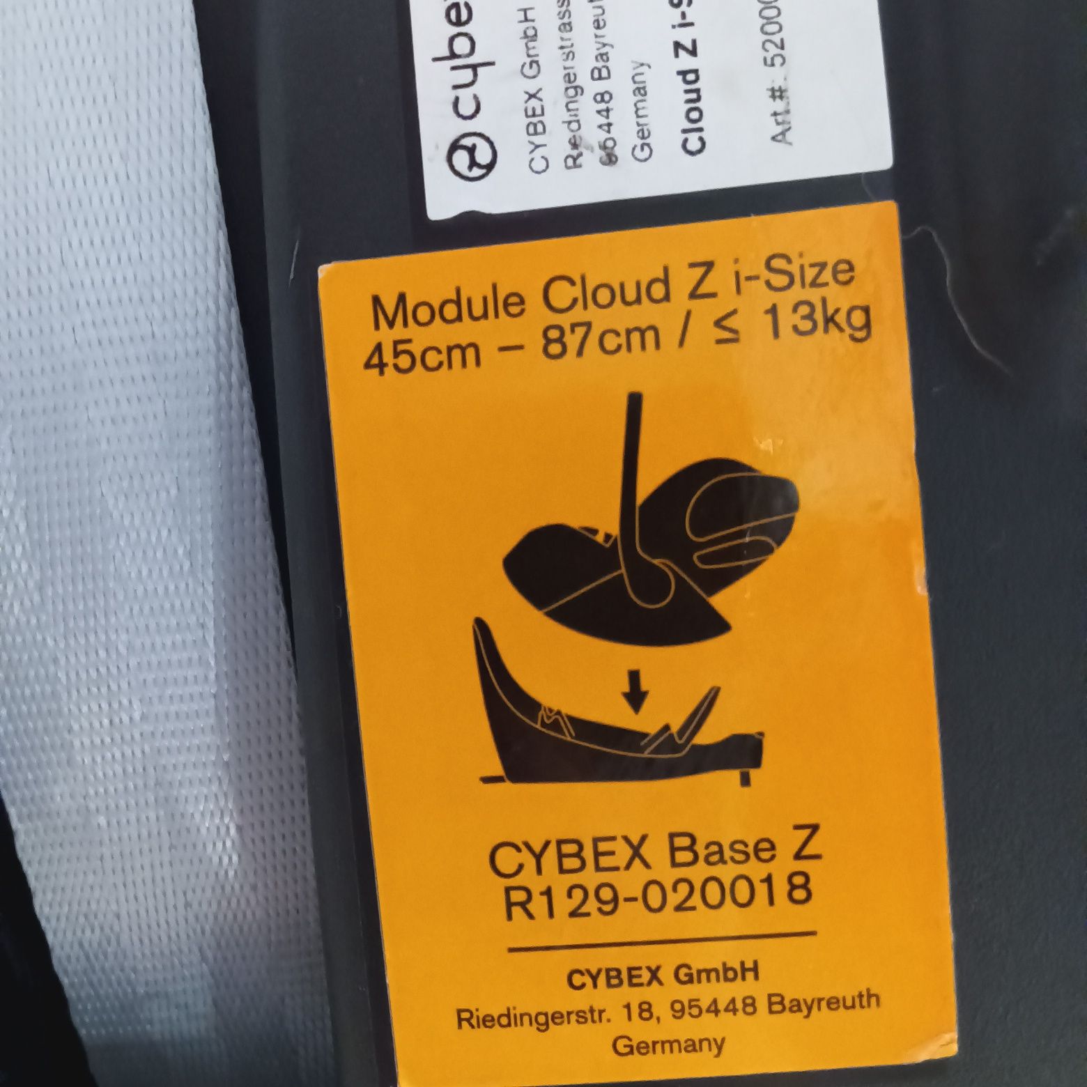 Ovo cybex 13 kilos