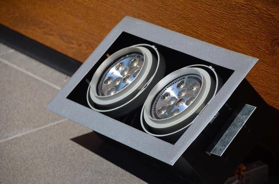 Piękny downlight LUG podwójny LED! Superokazja!