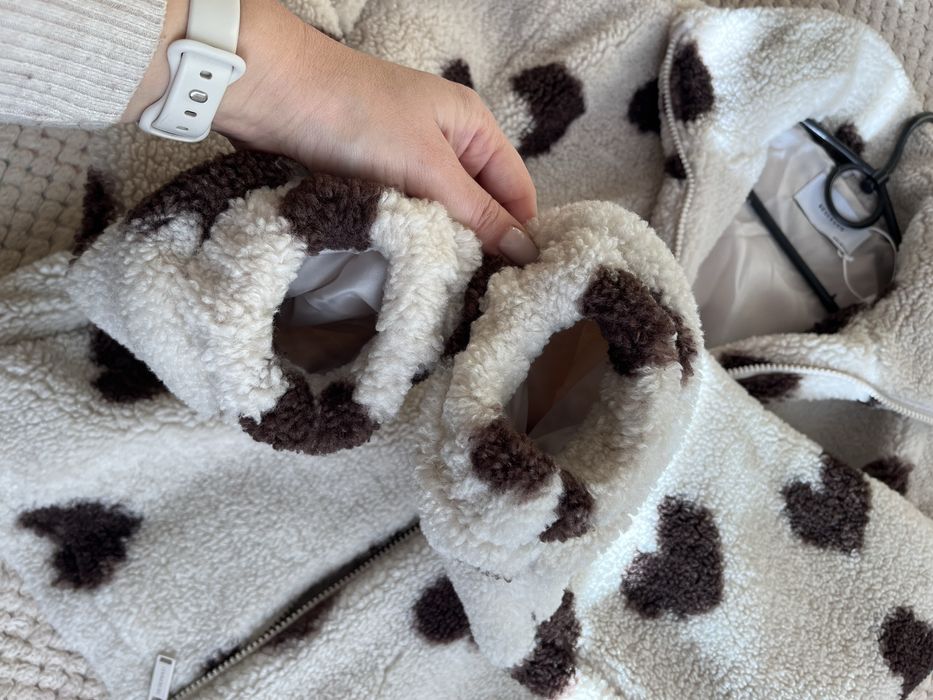 Шерпа куртка бомбер курточка меховушка reserved