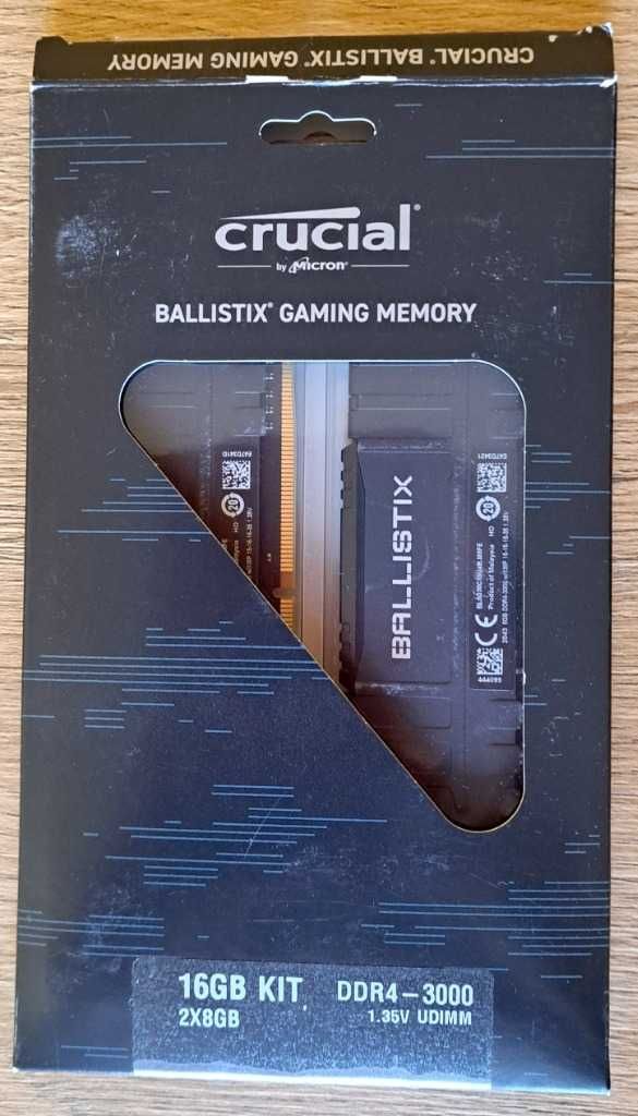 crucial ballistix ddr 3000 2x8GB