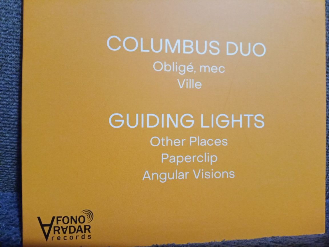 Columbus Duo Guiding Lights split CD EP 2x Swoboda Ciszak Kupicz