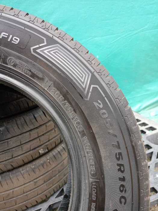 Opony letnie do busa kampera wzmacniane całoroczne 4szt 205/75 R16 16C