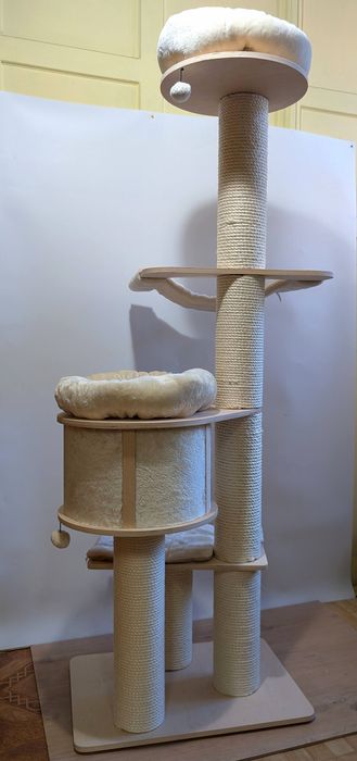 Natural Paradise Drapak dla Kota Magnolia XL Kremowy 175cm OGROMNY AMA