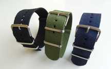 Pasek nylonowy NATO 18mm 20mm 22mm do zegarka khaki czarny granatowy