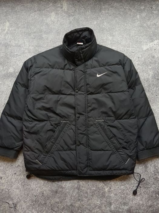nike винтажный пуховик