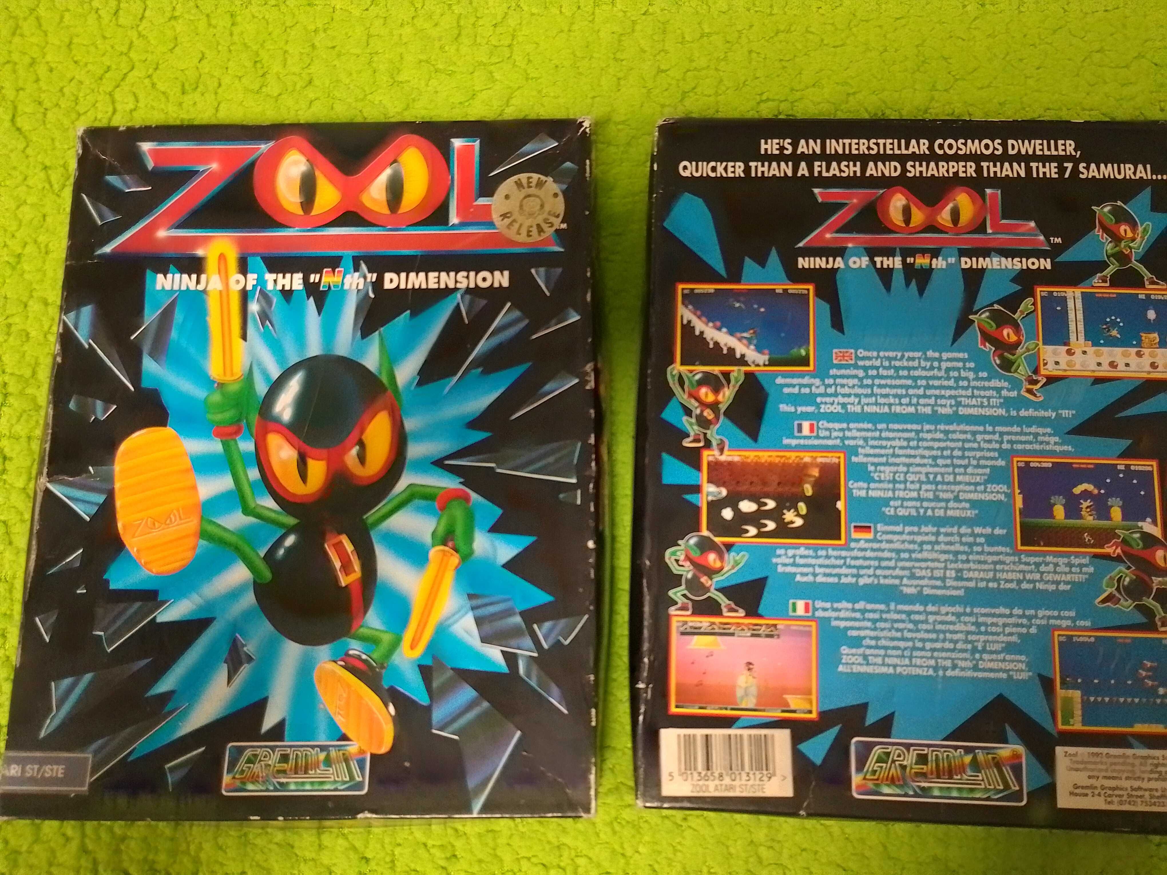 ATARI ST Zool z plakatem