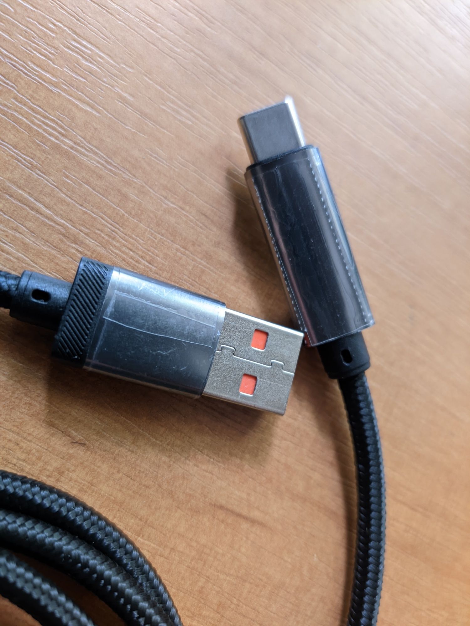 Тестер кабель з дисплеєм 7A USB A to Type C 100W для OnePlus