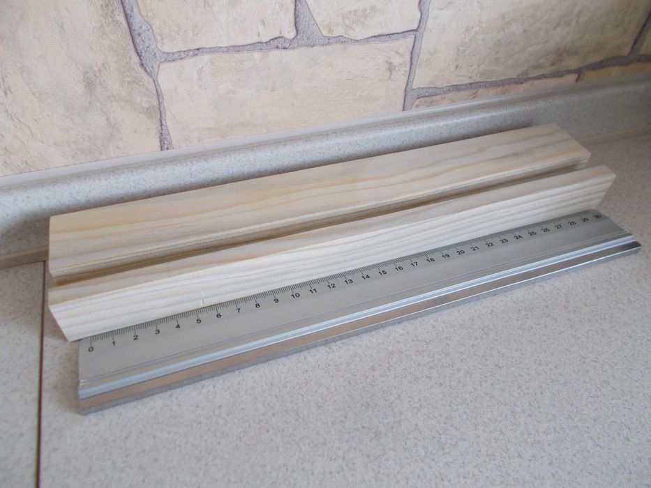 Podstawka drewniana frezowana z rowkiem dowolny wymiar