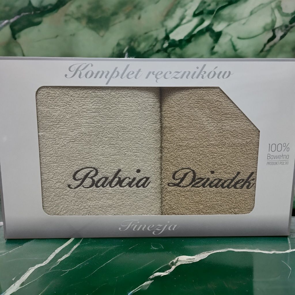 Nowy komplet ręczników 70/140