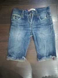 Oryginalne jeansy/shorty Levi's 506 Standard obwód 74 cm w pasie