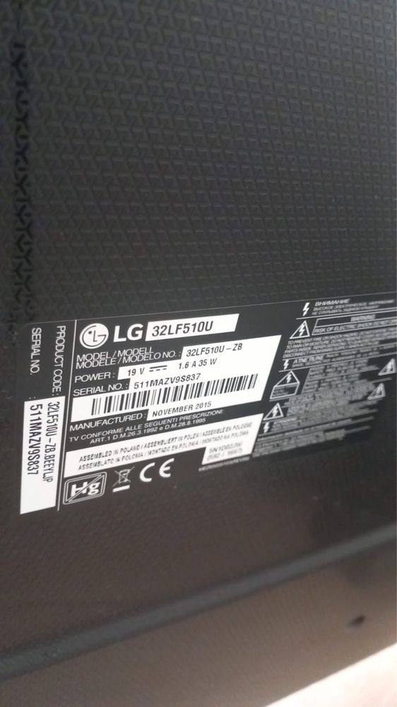 Telewizor LG 32 cale