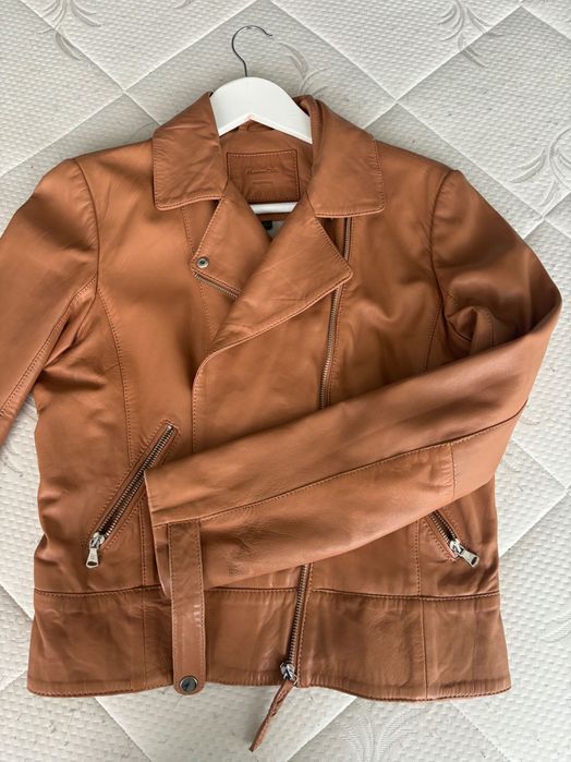 Шкіряна куртка Massimo Dutti