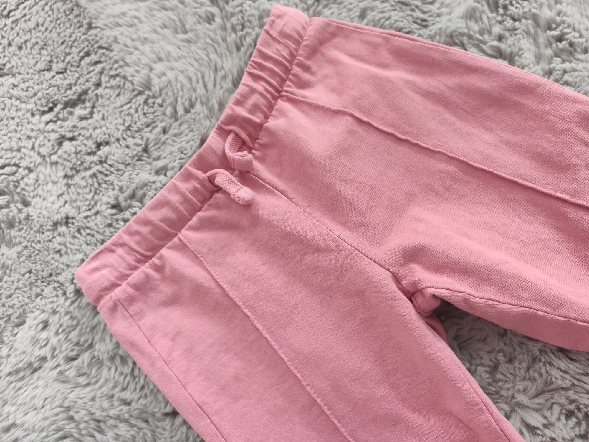 2 x spodnie jeansy i dresy dla dziewczynki r. 92 / 98