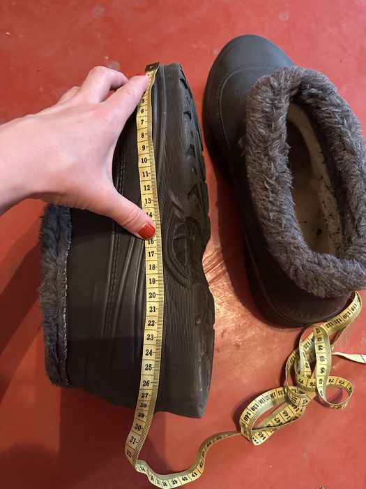 Новые резиновые теплые галоши 41-42р