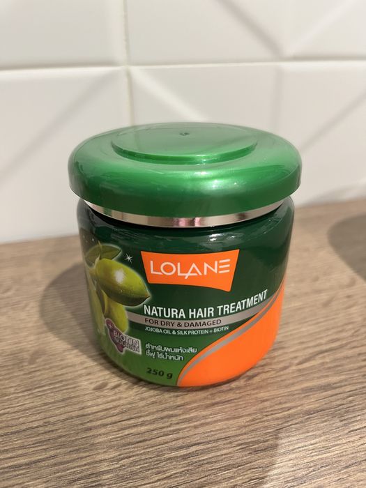 Lolane tajska maska do włosów z olejkiem jojba i proteinami 250g