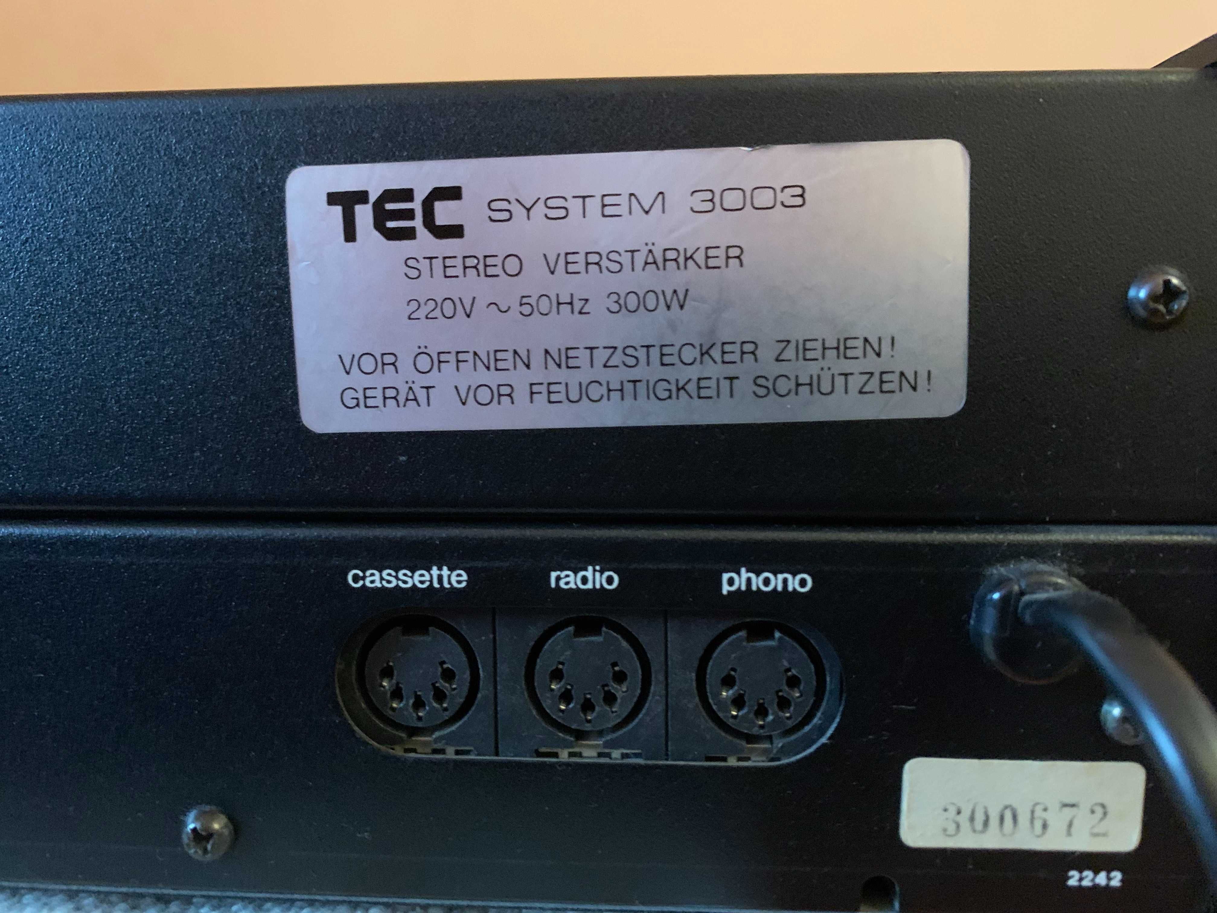 wzmacniacz tec system 3003