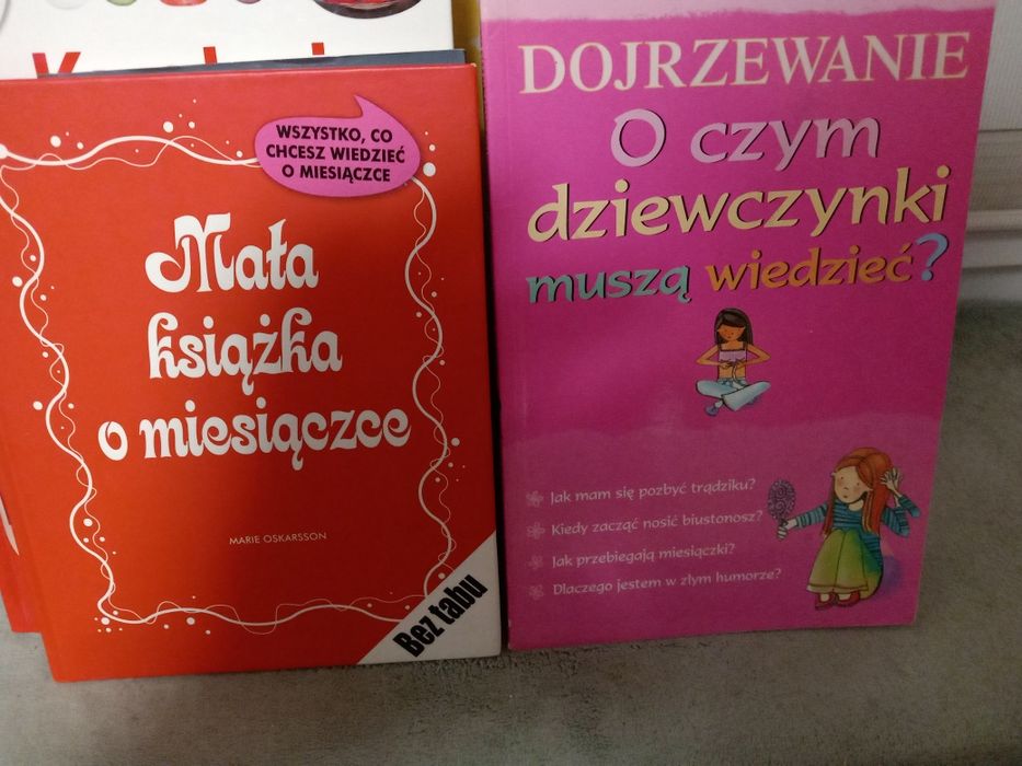 Dojrzewanie , O czym dziewczynki muszą wiedzieć + podobna.