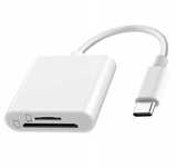 Adapter Czytnik Kart Pamięci do Apple iPhone USB-C Typ C micro SD /TF