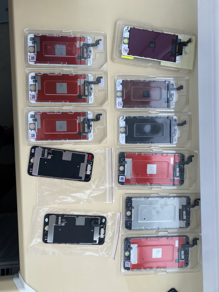 Lot дисплей iphone 5C,5s,5,6,7,8,SE2020,XR