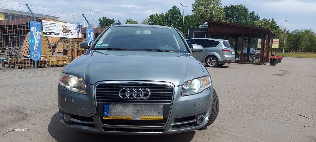 Audi A4 B7 Kombi 2007r 2.0 140KM Automat DB Stan!Klima!Alu!Hak!Polecam