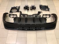 Диффузор заднего бампер Mercedes Benz GLE 53 GLE63 AMG C167 V167 Coupe