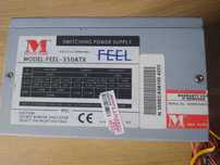 Zasilacz 350W 20+4 pin MODE COM FEEL ATX