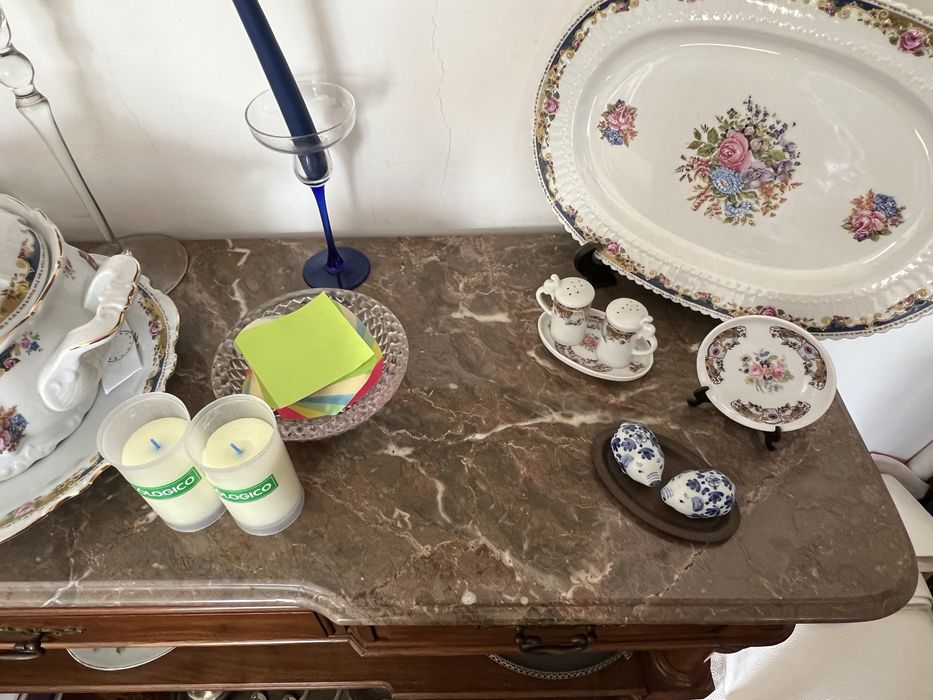 ULTIMO FIM-SEMANA - Consola de entrada madeira e pedra