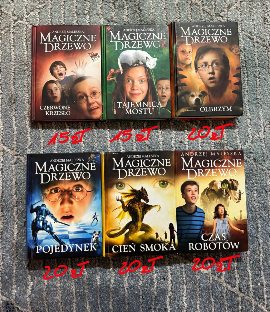 Książki serii Magiczne drzewo